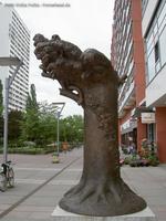 Baumdenkmal (Michael Klein) Bronzeskulptur