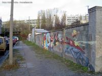 Graffiti von Herr von Bias - The Brezelhandboy - in der Wartenbergstraße in Berlin-Lichtenberg beim Wiesenweg