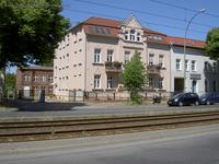 Altes Mietshaus an der Berliner Straße in Französisch Buchholz