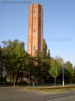 Wasserturm des ehemaligen Gaswerks am Blockdammweg