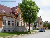 Altes Backsteinhaus am Dorfanger in Hönow