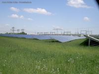 Solaranlage im Umspannwerk Neuenhagen