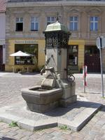 Der Marktbrunnen in Buckow