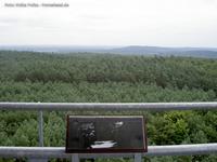 Blick nach Beeskow vom Aussichtsturm