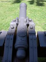 Kanone an der Burg Storkow