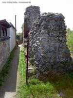 Festung Oderberg Kastellmauer
