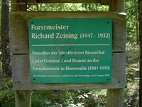 Forsthaus Schwärze Gedenkstein