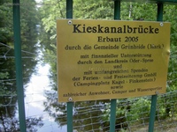 Kieskanalbrücke Kiessee Kagel Möllensee