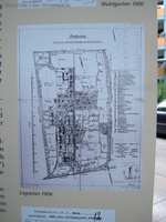 Friedhof Wuhlgarten Infotafel Lageplan