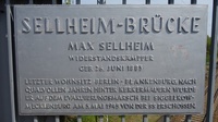 Sellheimbrücke Gedenktafel