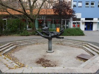 Springbrunnen Dathepromenade Friedrichsfelde