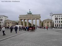 Brandenburger Tor am Pariser Platz in Berlin