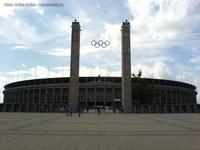 Das Olympiastadion und der Potsdamer Platz