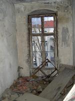 Blick zum Fenster Altes Schliemannhaus