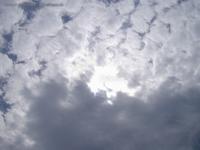 Wolken Altocumulus Fennpfuhlpark