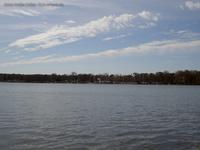 Blick nach Karolinenhof über den Langen See