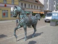 Bronzepferd von Friedrich II in Köpenick