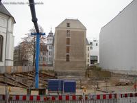 Baustelle der Wohnanlage Klostergärten in Berlin