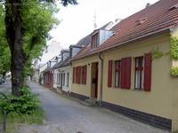 Landarbeiterhäuser in der Straße Kiez in Köpenick