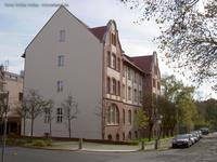 Jüdische Arbeiterheim und Familienheim von 1901 in der Smetanastraße im Komponistenviertel in Berlin-Weißensee