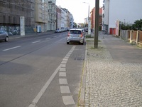 Radweg Grünauer Straße Köpenick