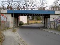 Kohlhasenbrück Bahndammunterführung Kanonenbahn