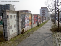 Zentralschlachthof Berlin Seuchenmauer