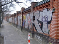 Zentralschlachthof Berlin Mauer