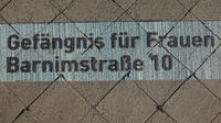 Berliner Frauengefängnis Barnimstraße Wegweiser
