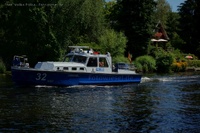 Motorboot Eisvogel Wasserschutzpolizei