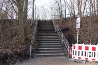 Kreuz Wuhlheide Bahnhof Wuhlheide Treppe