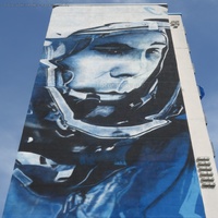 Mural Juri Gagarin