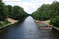 Gosener Kanal Neue Fahlenbergbrücke Baustelle