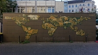 Neukölln Mural World Map