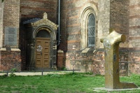 Zionskirche Seitentür Denkmal