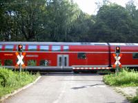Bahnübergang am Oberförsterreiweg in Erkner