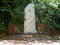 Sowjetische Ehrenmal mit Grabstätte in Buckow