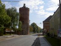 Küstriner Tor mit Storchenturm in Müncheberg