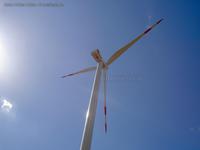 Vesta Windkraftanlage im Windpark Tempelfelde - Willmersdorf