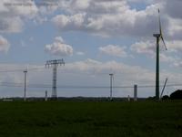 Aufrüstung im Windpark Tempelfelde - Willmersdorf bei Bernau