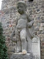 Steinfigur am Grabmal Mendelssohn-Bartholdy