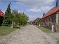 Landarbeiterhäuser am Schinkelhof in Behlendorf