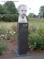 Denkmal für Albert Schweizer in Bad Freienwalde