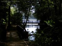 Brücken über die Briese am Boddensee in Birkenwerder