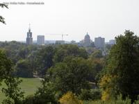 Ausblick nach Potsdam vom Flatowturm im Schlosspark Babelsberg