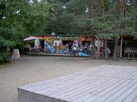 Strandbar im Strandbad am Werlsee bei Grünheide (Mark)