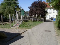 Strausberg Altstadt Fischerkietz Spielplatz