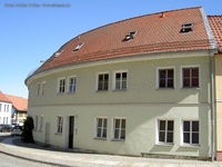 Strausberg Altstadt halbrundes Haus