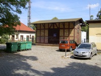 Bahnhof Wünsdorf Güterschuppen