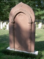 Ehrenfriedhof Zehrensdorf Araber-Gedenkstein